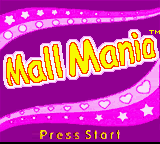 Diva Starz - Mall Mania (USA) Title Screen